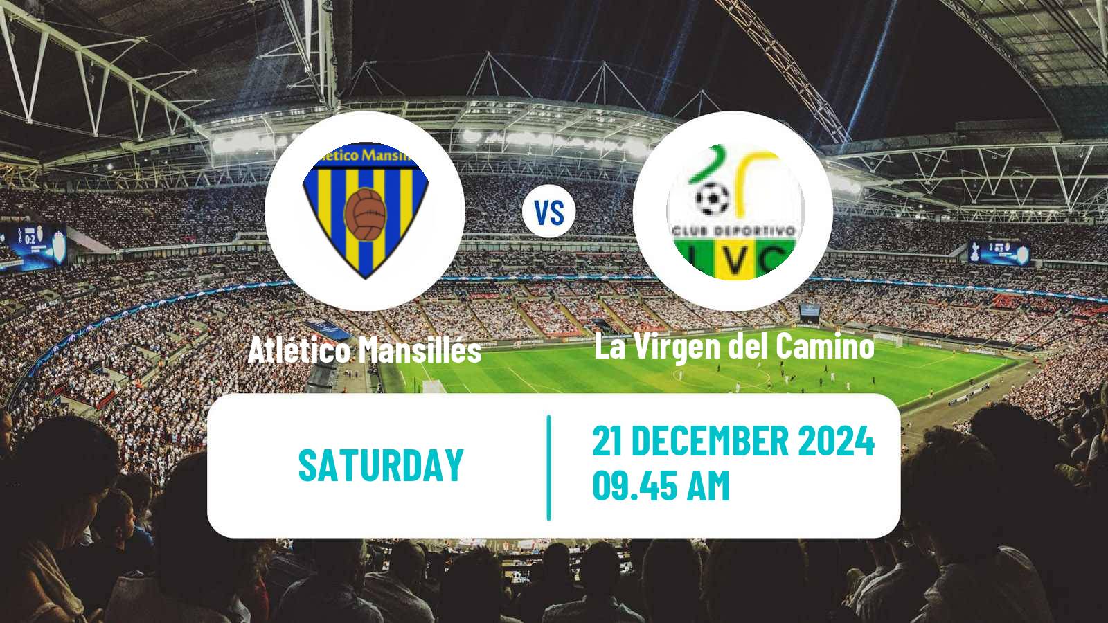 Soccer Spanish Tercera RFEF - Group 8 Atlético Mansillés - La Virgen del Camino