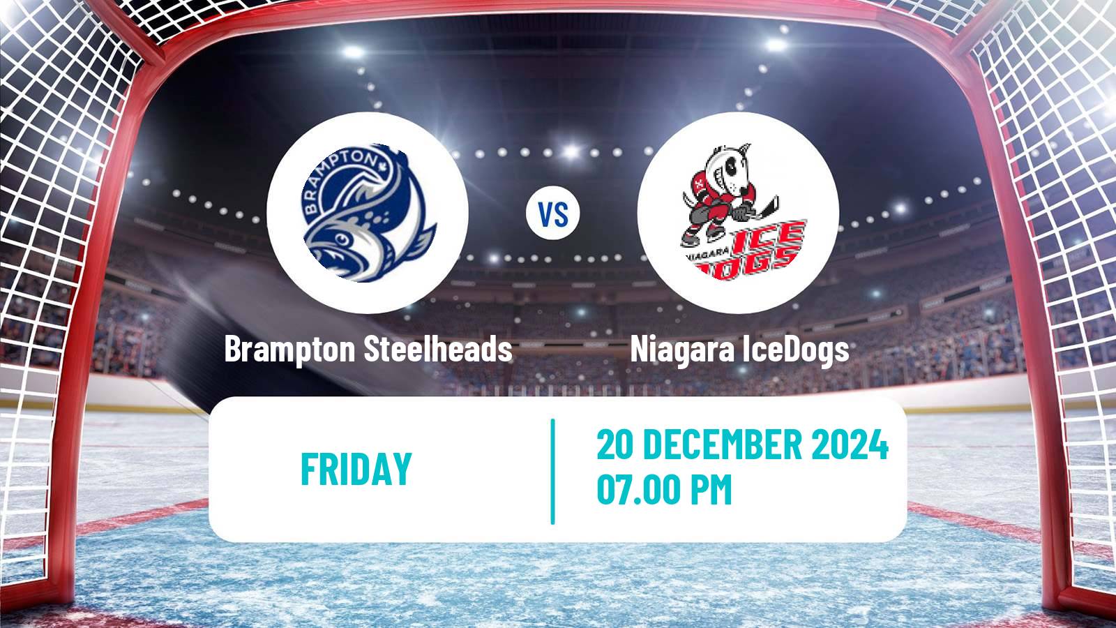 Hockey OHL Brampton Steelheads - Niagara IceDogs