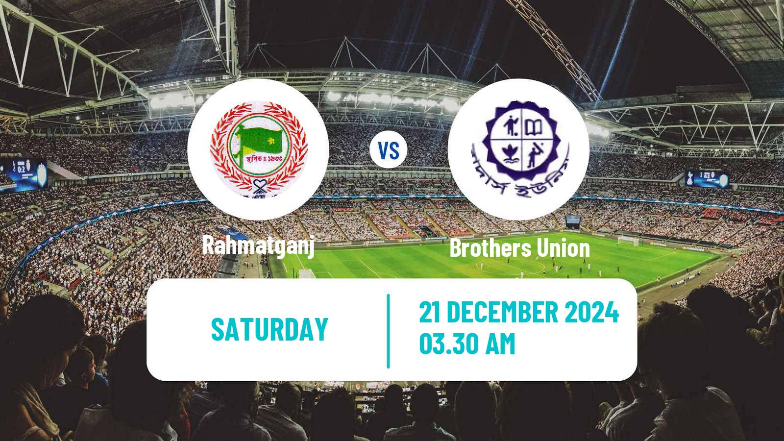 Soccer Bangladesh Premier League Football Rahmatganj - Brothers Union