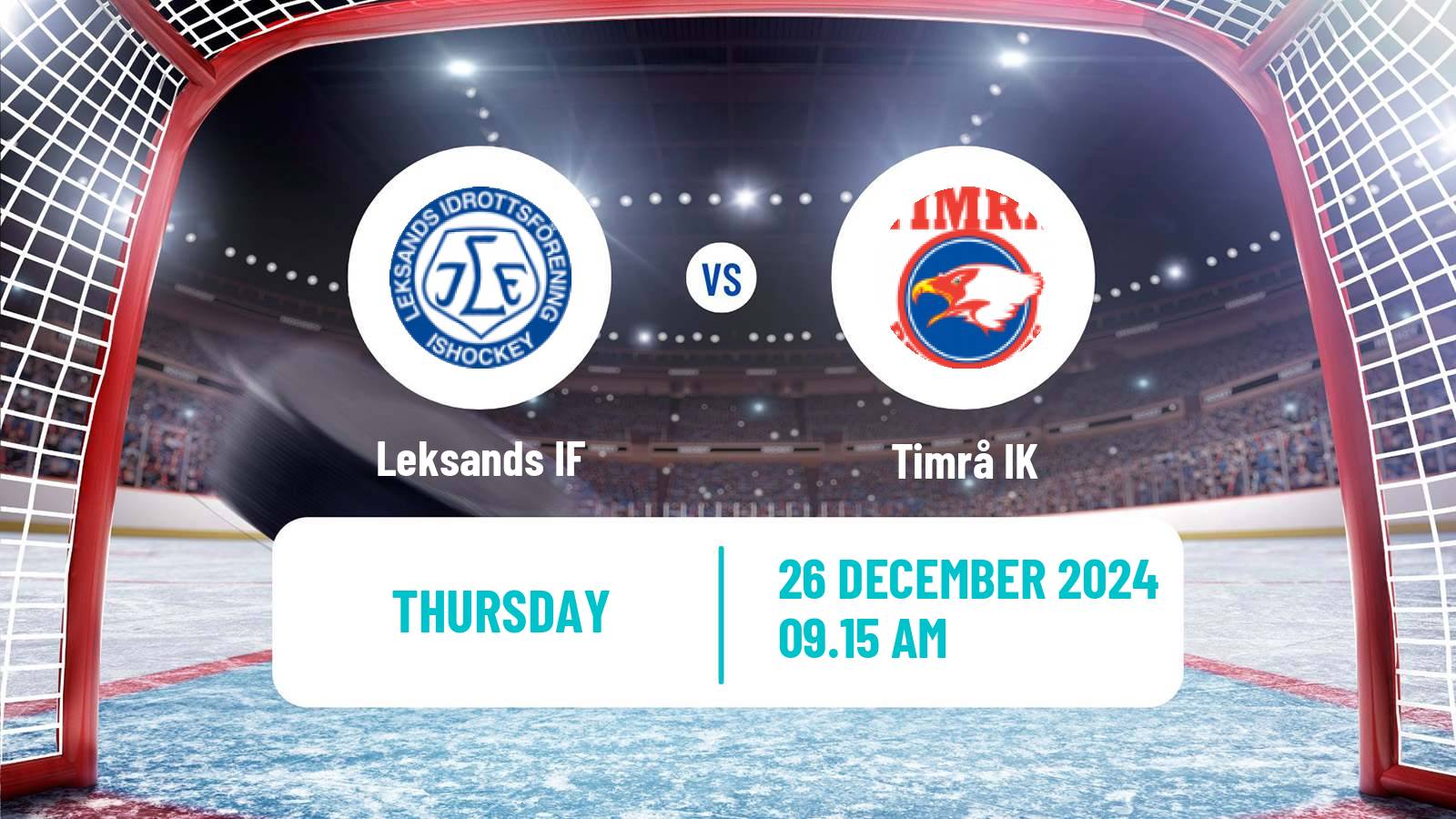 Hockey SHL Leksand - Timrå