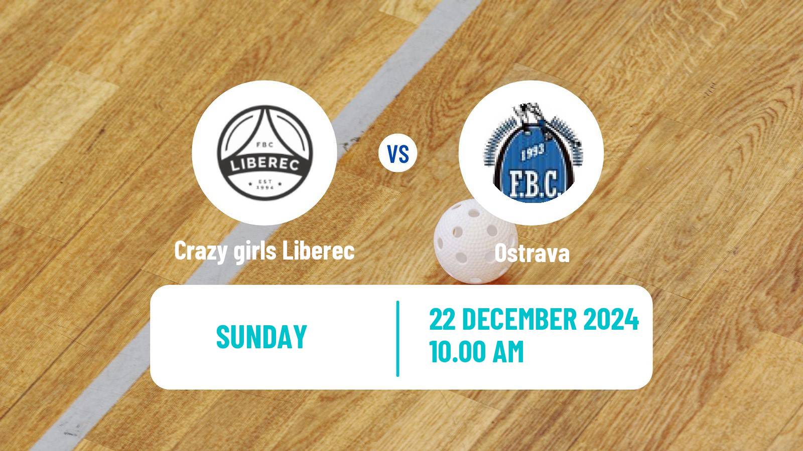 Floorball Czech Extraliga Floorball Women Crazy girls Liberec - Ostrava