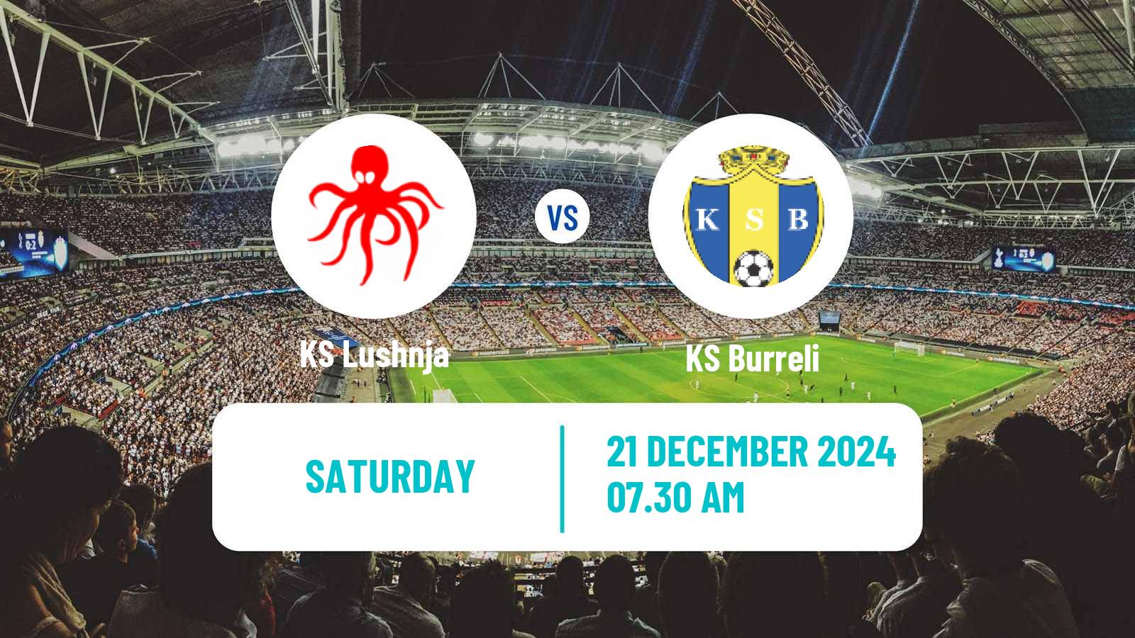 Soccer Albanian First Division Lushnja - Burreli