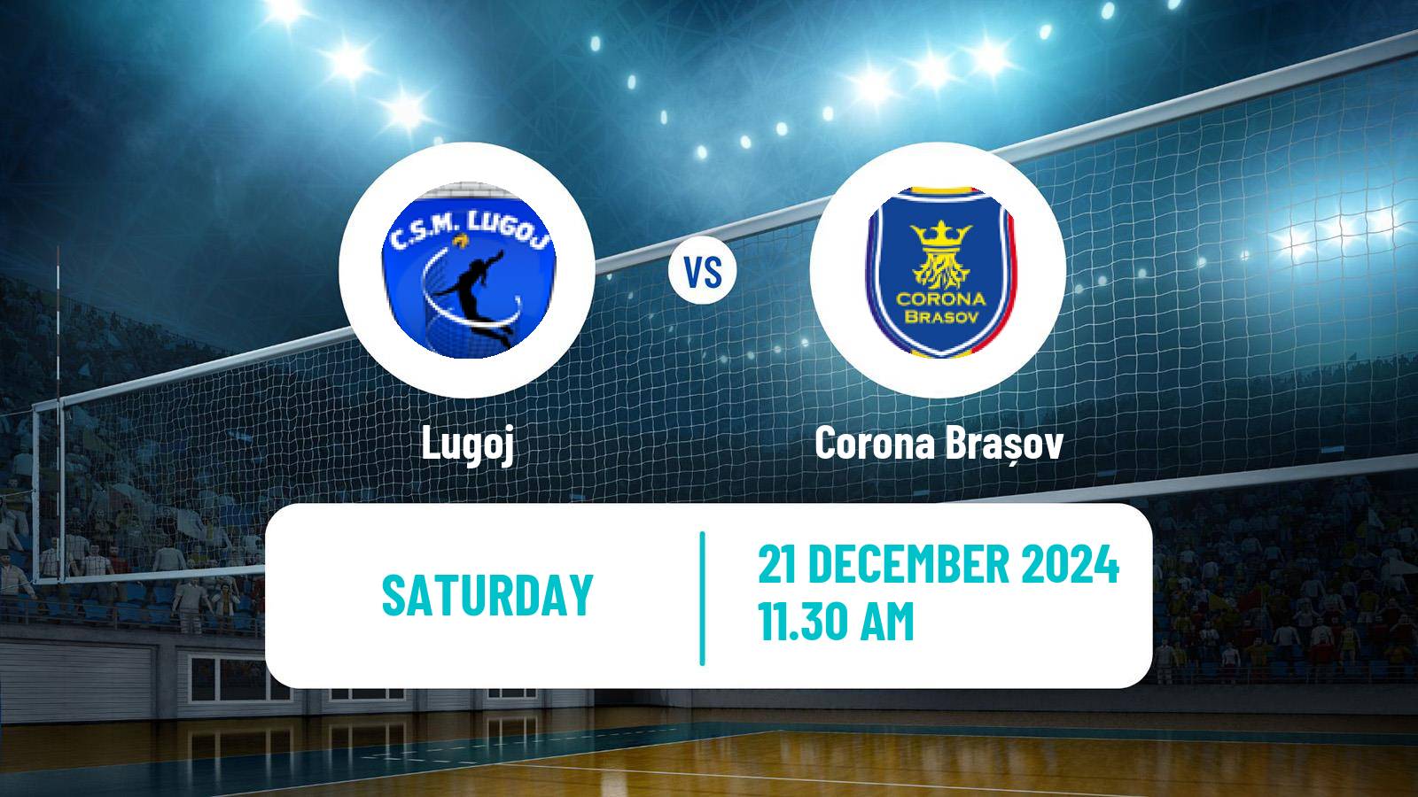 Volleyball Romanian Divizia A1 Volleyball Women Lugoj - Corona Brașov