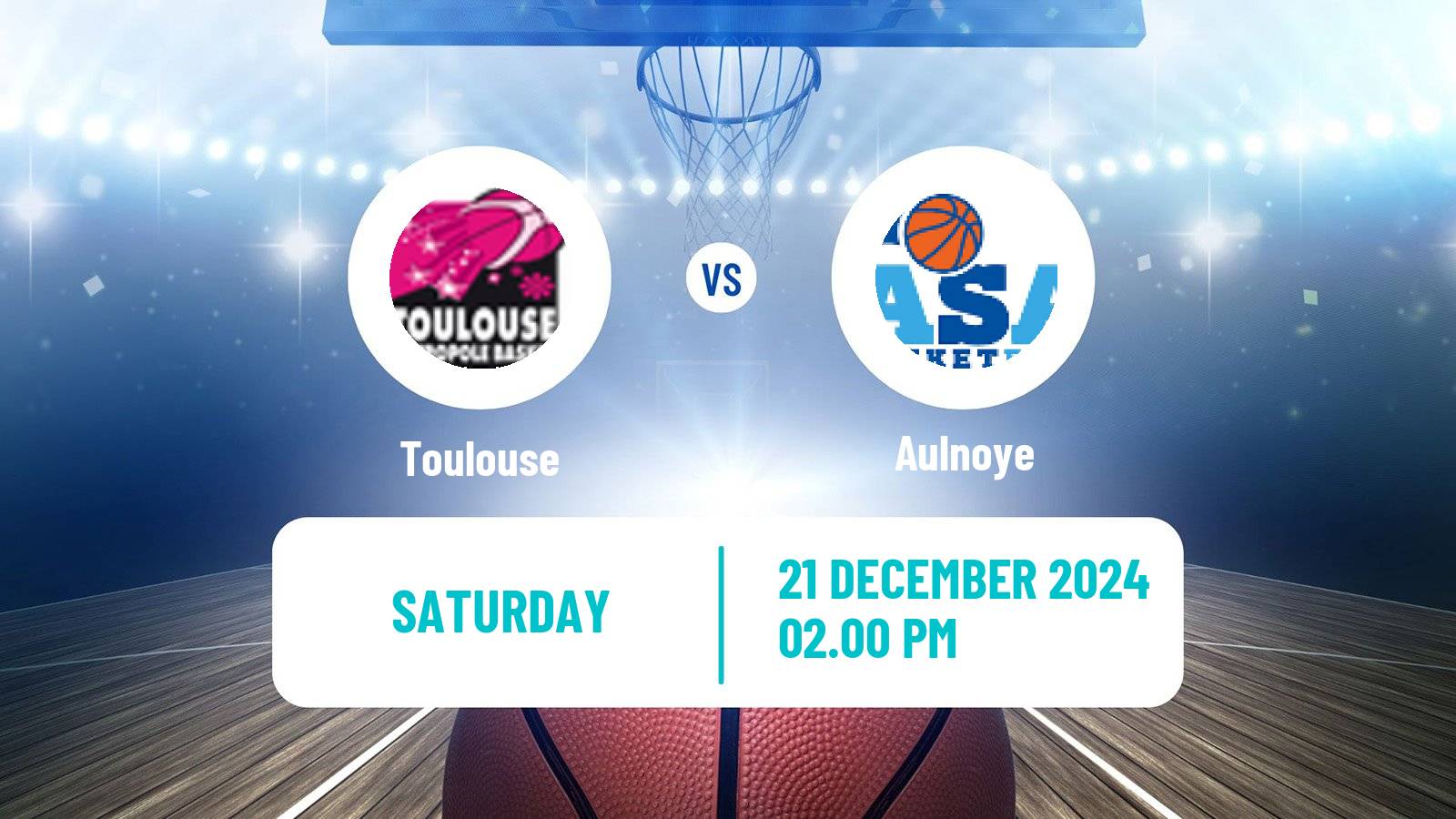 Basketball French Ligue 2 Basketball Women Toulouse - Aulnoye