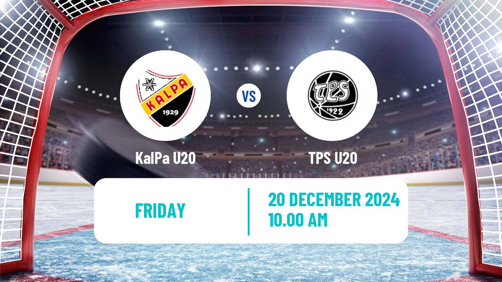 Hockey Finnish SM-sarja U20 KalPa U20 - TPS U20