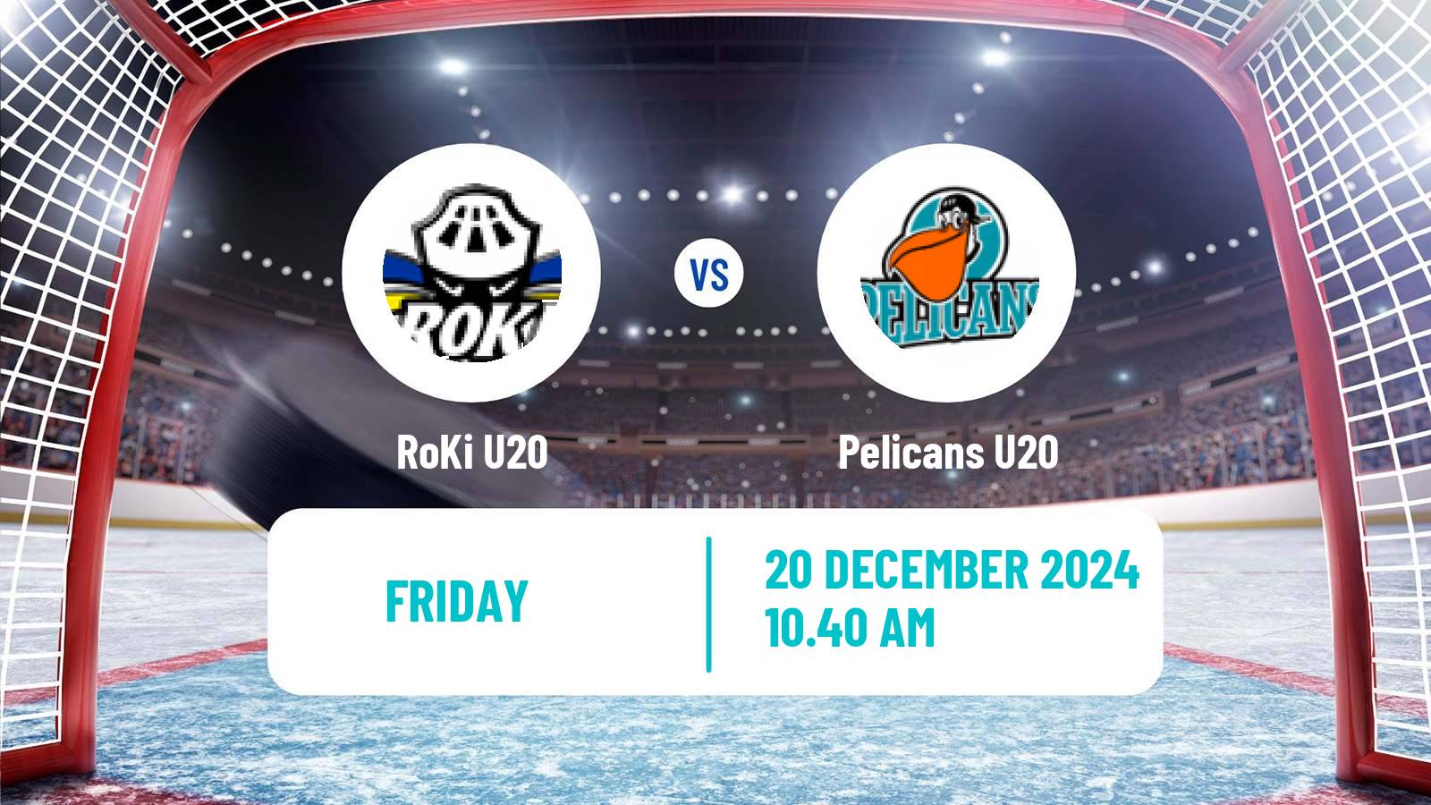 Hockey Finnish SM-sarja U20 RoKi U20 - Pelicans U20