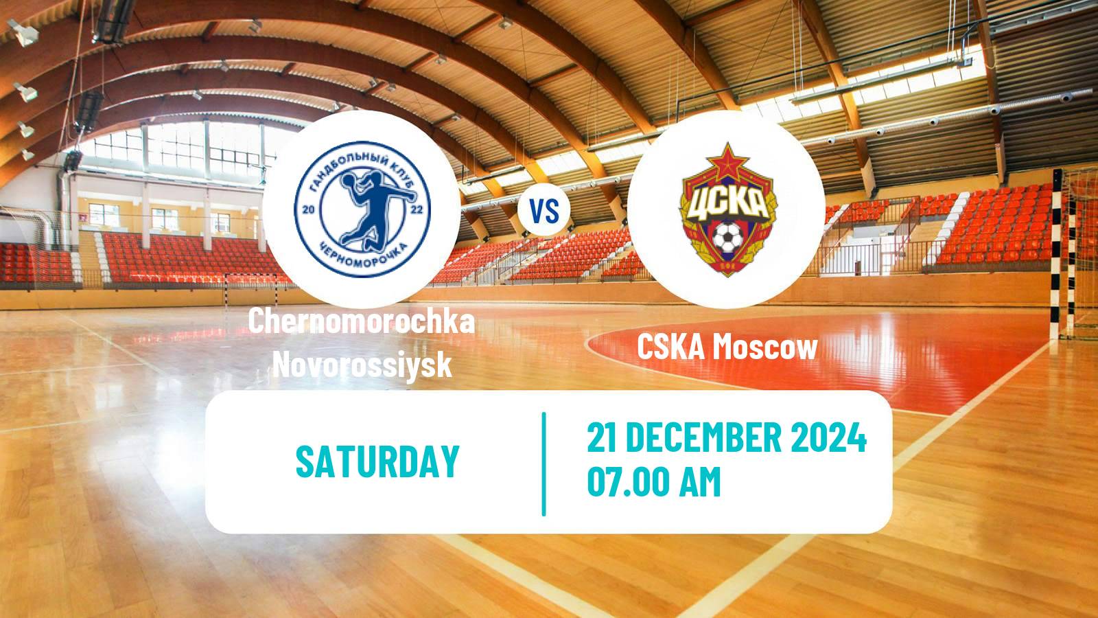 Handball Russian Superleague Handball Women Chernomorochka Novorossiysk - CSKA Moscow