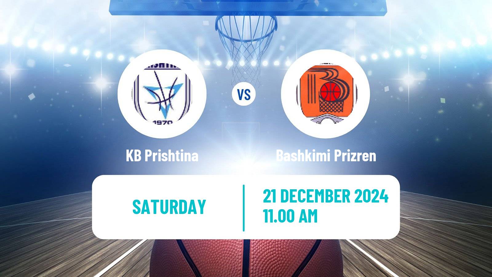 Basketball Kosovo Superliga Basketball Prishtina - Bashkimi Prizren