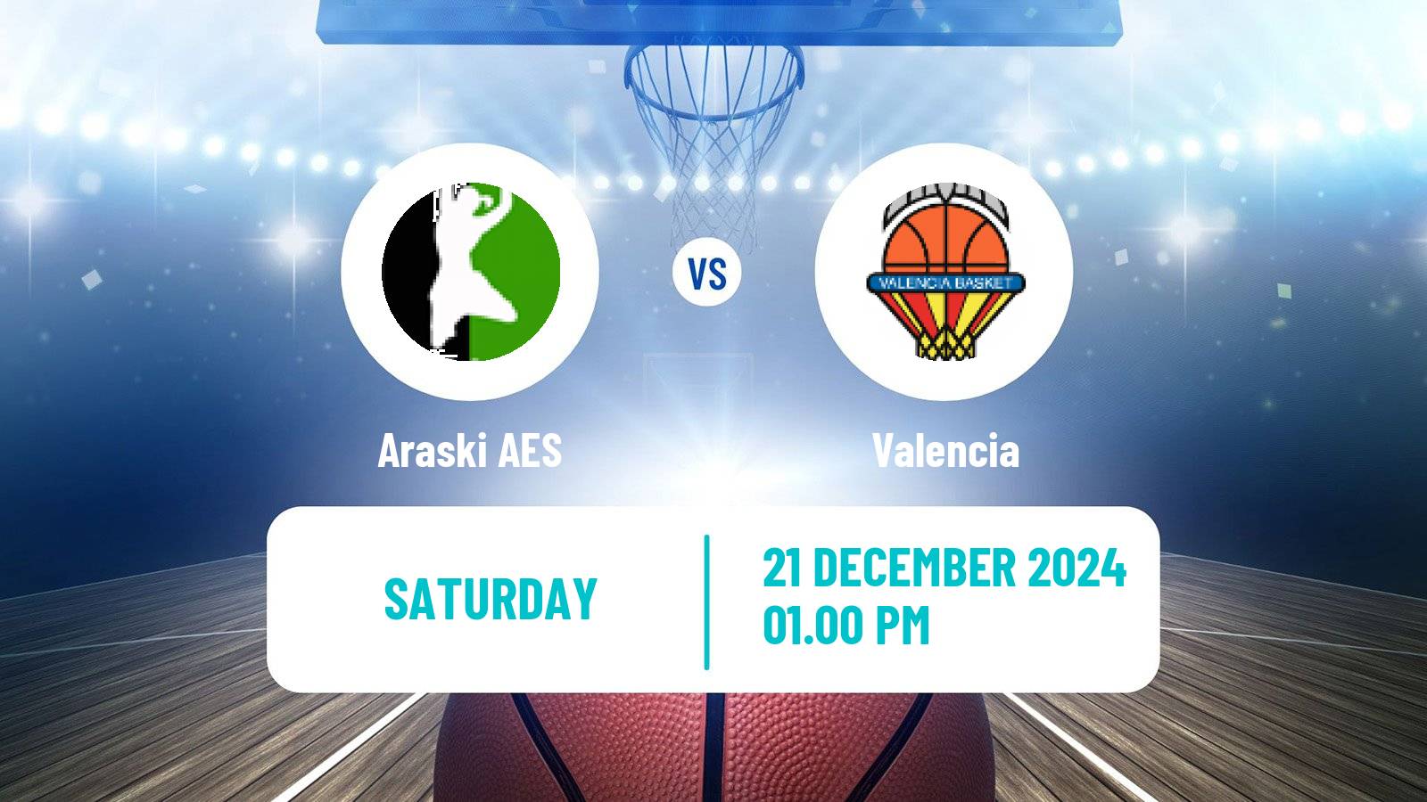 Basketball Spanish Liga Femenina Basketball Araski AES - Valencia