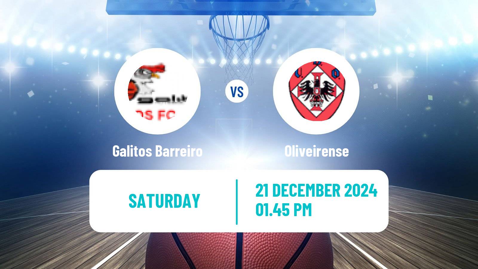 Basketball Portuguese LPB Galitos Barreiro - Oliveirense