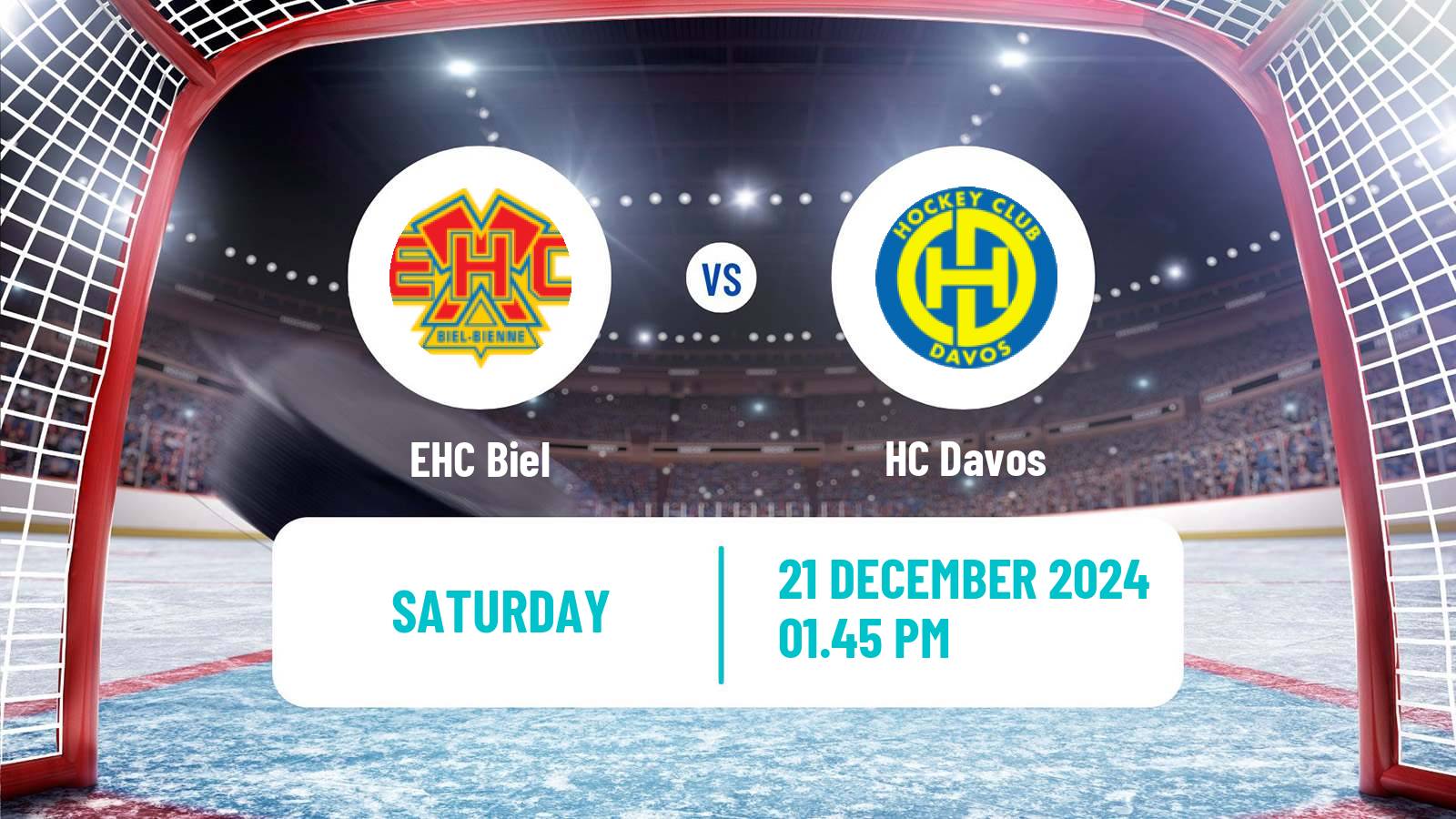 Hockey Swiss National League Hockey Biel - Davos