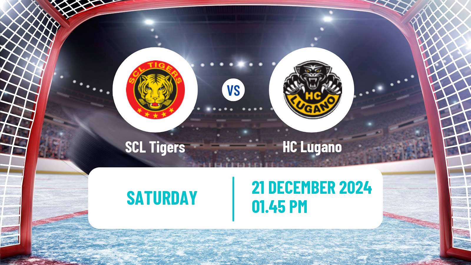 Hockey Swiss National League Hockey SCL Tigers - Lugano