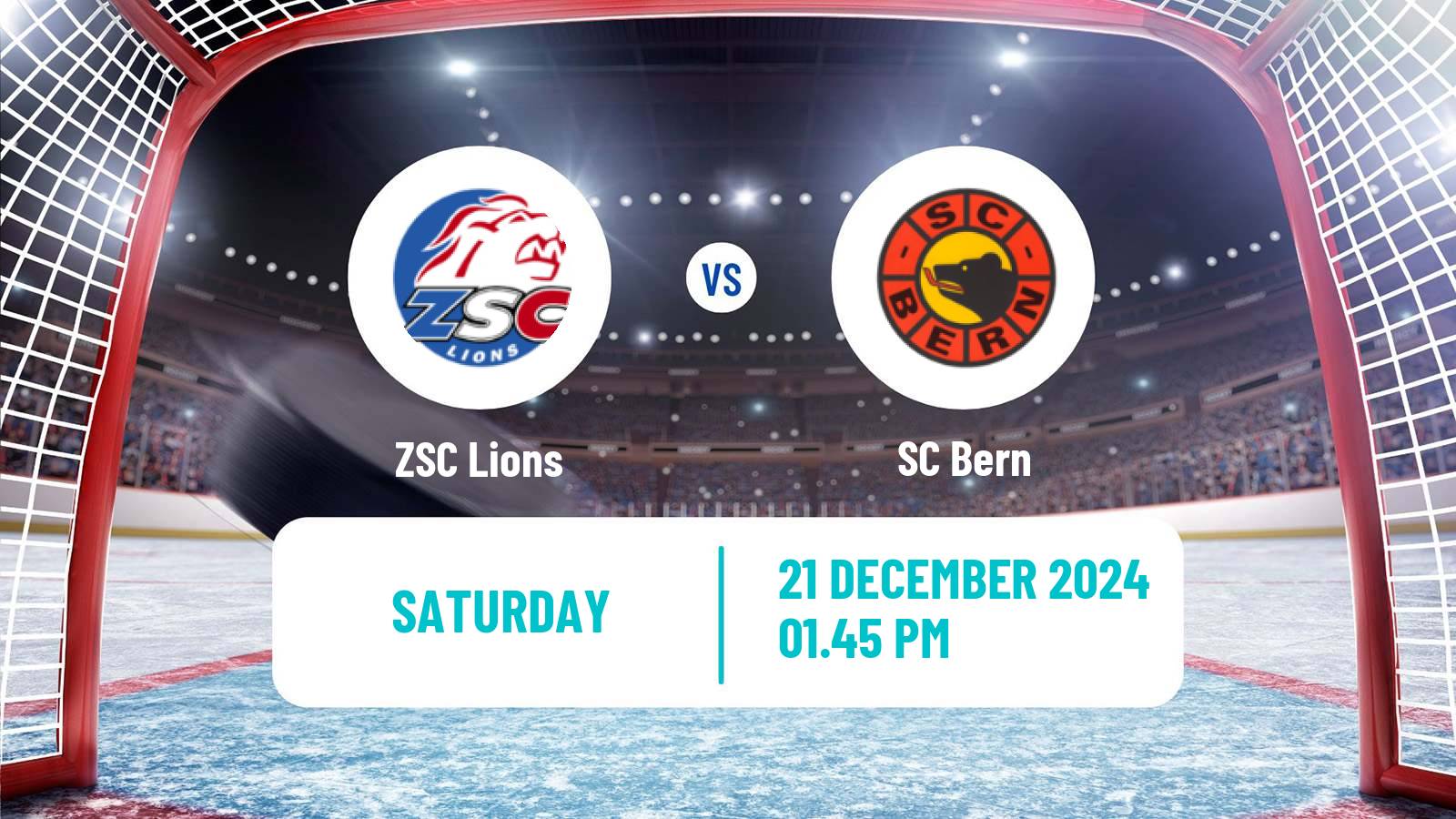 Hockey Swiss National League Hockey ZSC Lions - Bern