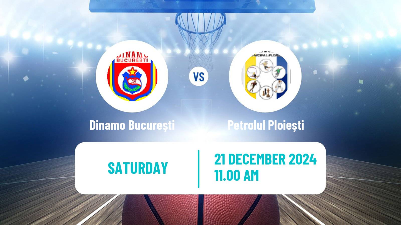 Basketball Romanian Divizia A Basketball Dinamo Bucureşti - Petrolul Ploiești