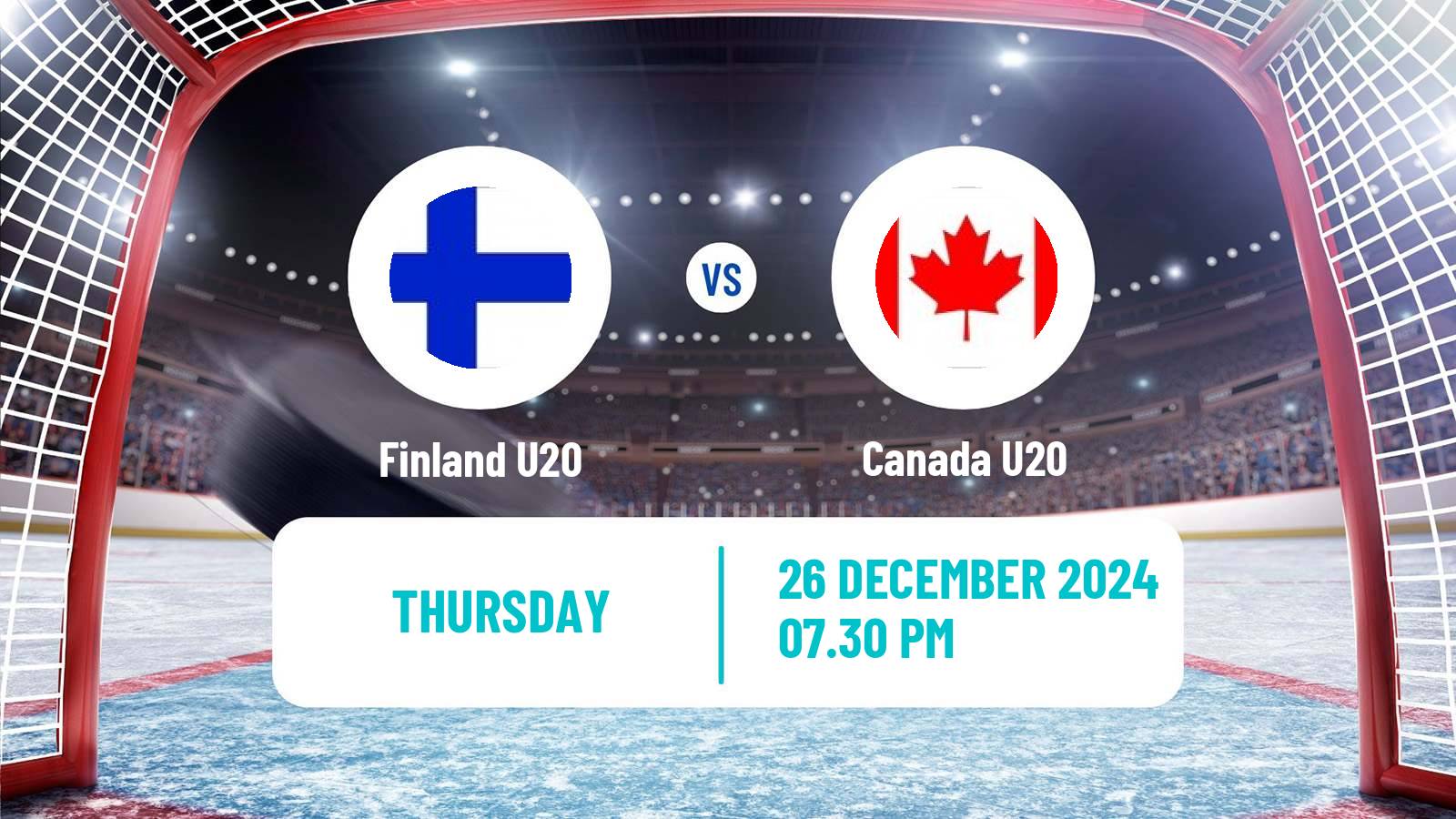 Hockey IIHF World U20 Championship Finland U20 - Canada U20