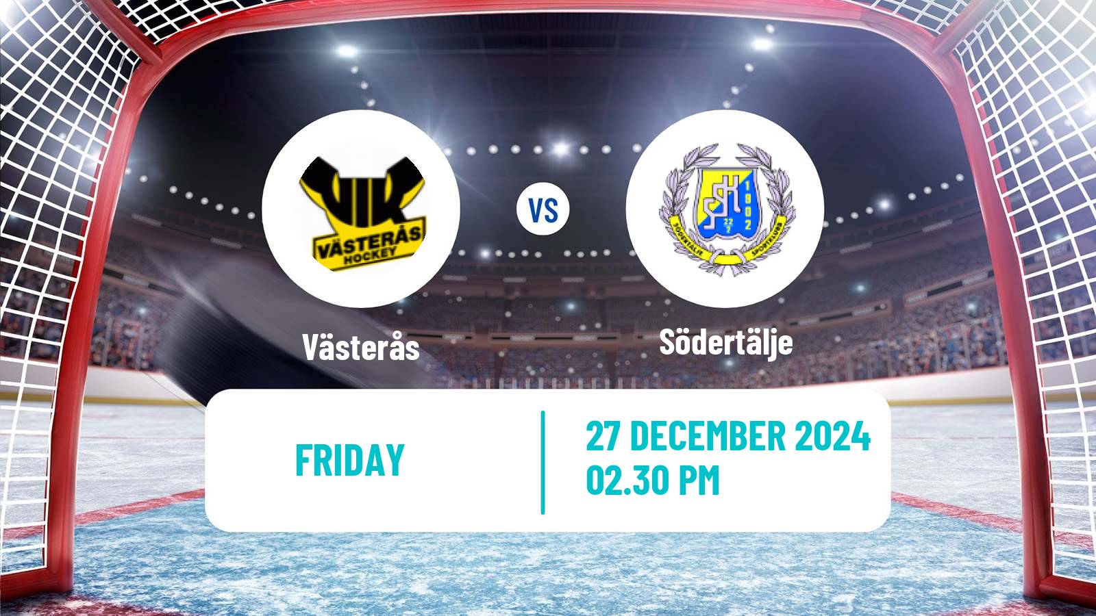 Hockey Swedish Hockey Allsvenskan Västerås - Södertälje