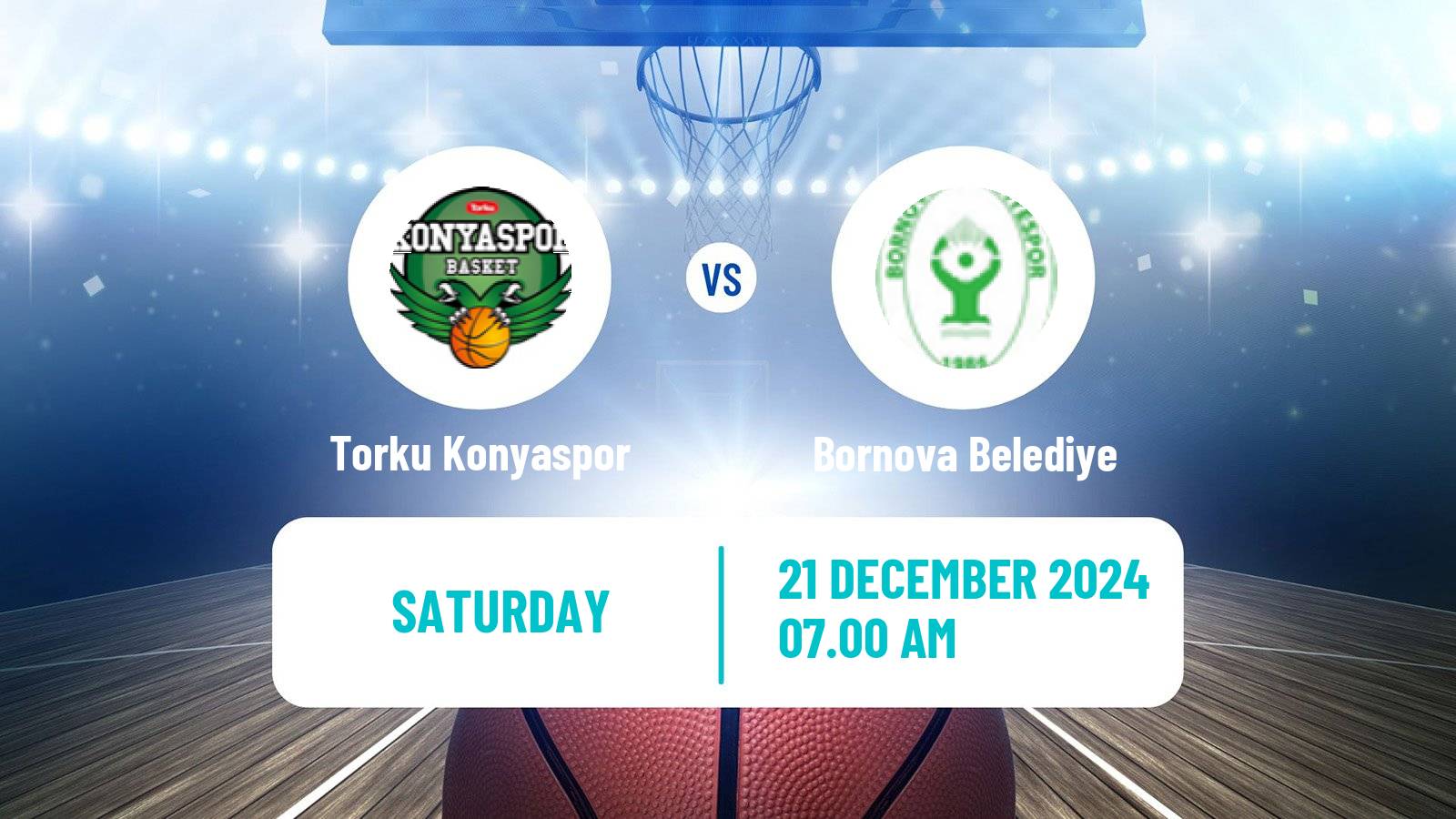 Basketball Turkish TB2L Torku Konyaspor - Bornova Belediye