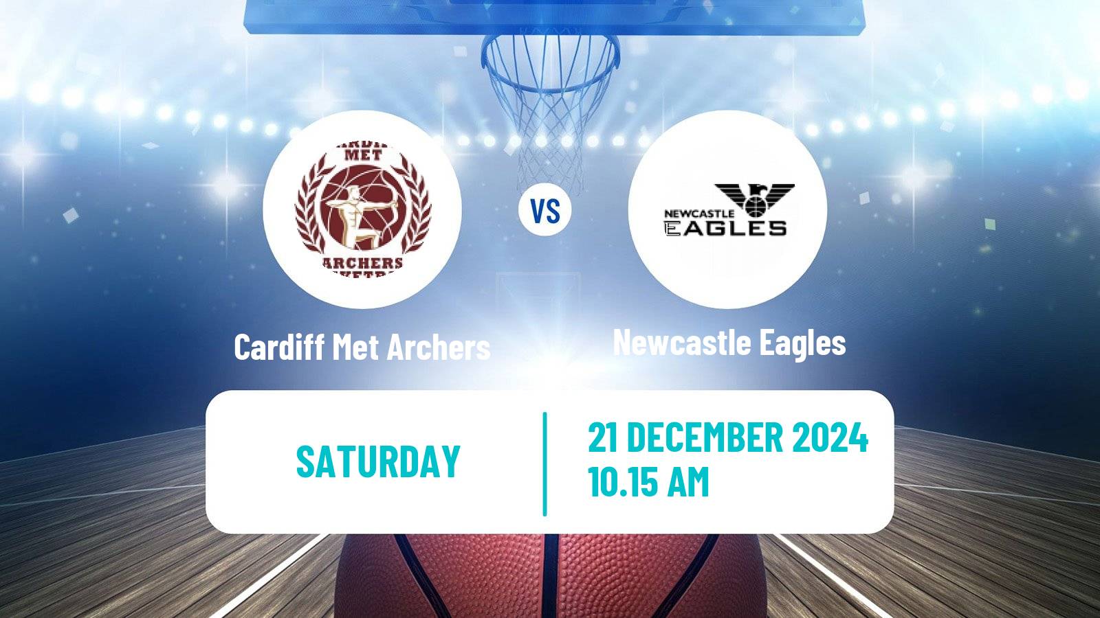 Basketball British WBBL Cardiff Met Archers - Newcastle Eagles