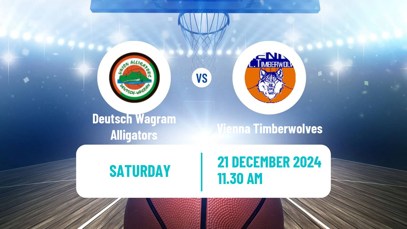 Basketball Austrian Zweite Liga Basketball Deutsch Wagram Alligators - Vienna Timberwolves