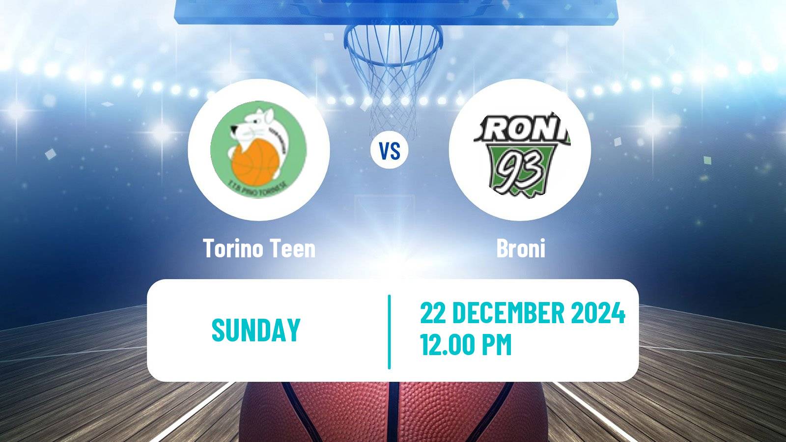 Basketball Serie A2 Basketball Women Group A Torino Teen - Broni