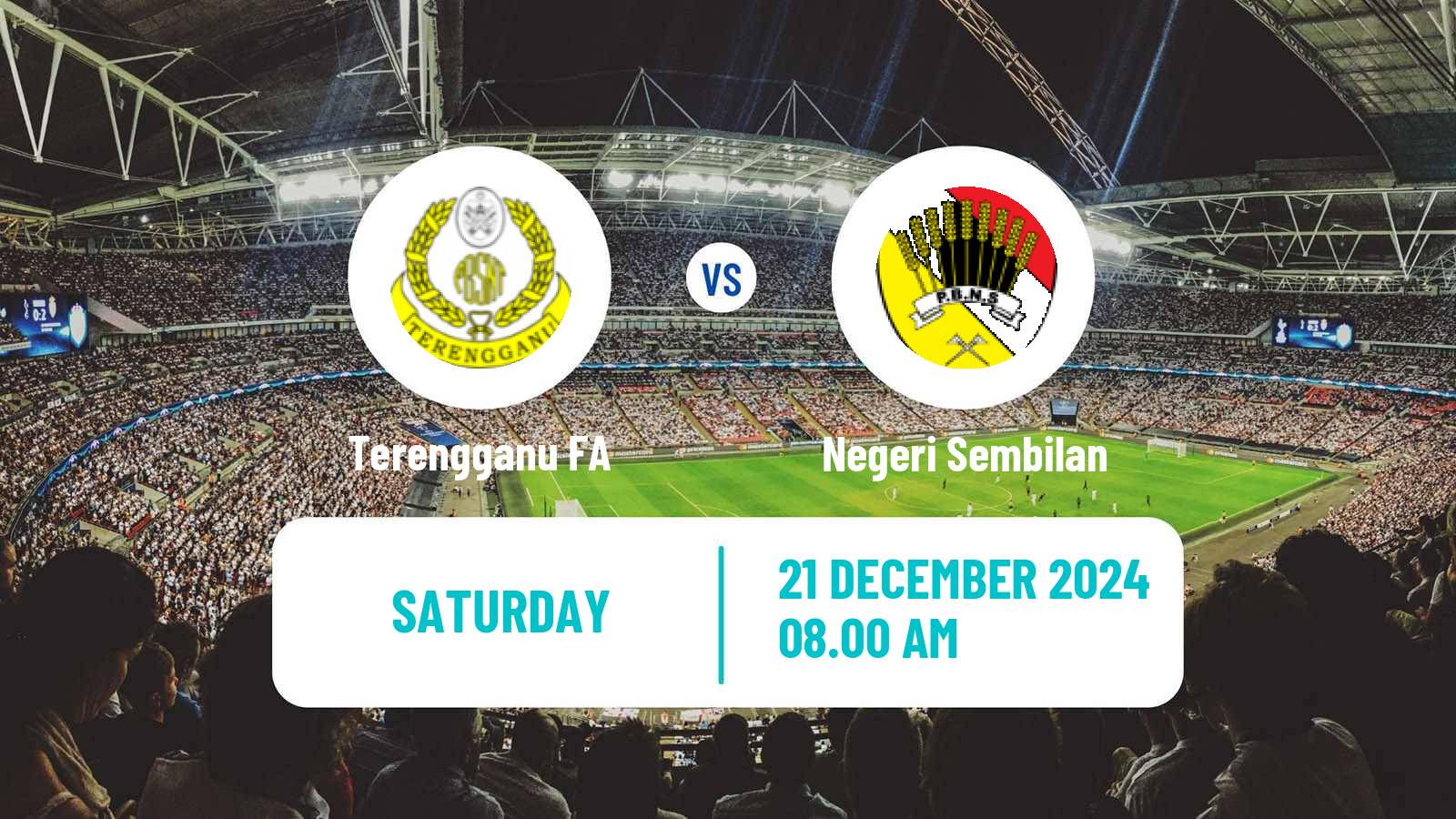 Soccer Malaysian Cup Terengganu FA - Negeri Sembilan