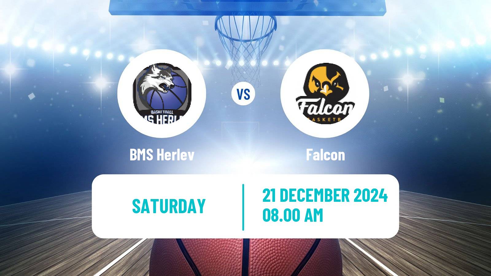 Basketball Danish Basketligaen Women BMS Herlev - Falcon