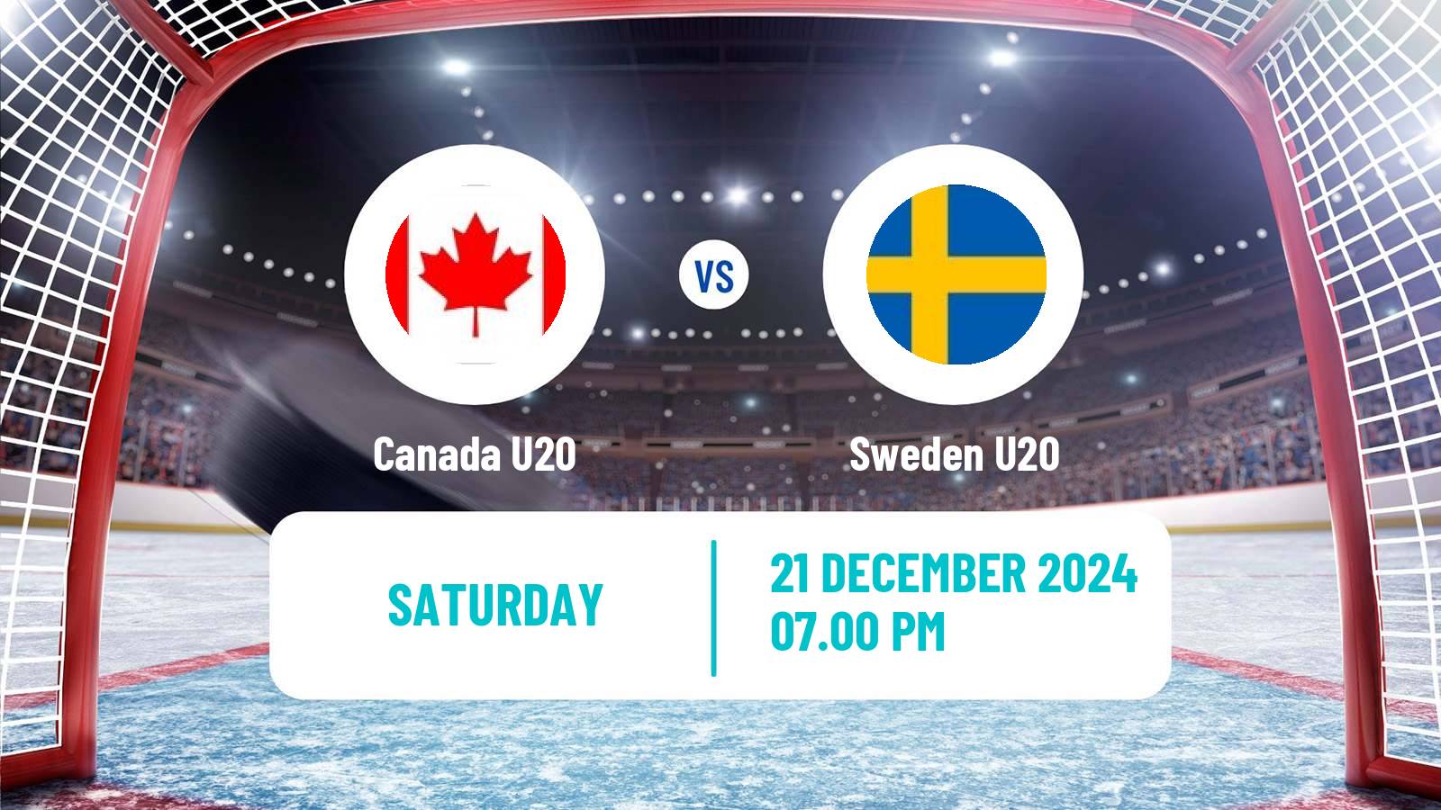 Hockey Friendly International Ice Hockey Canada U20 - Sweden U20