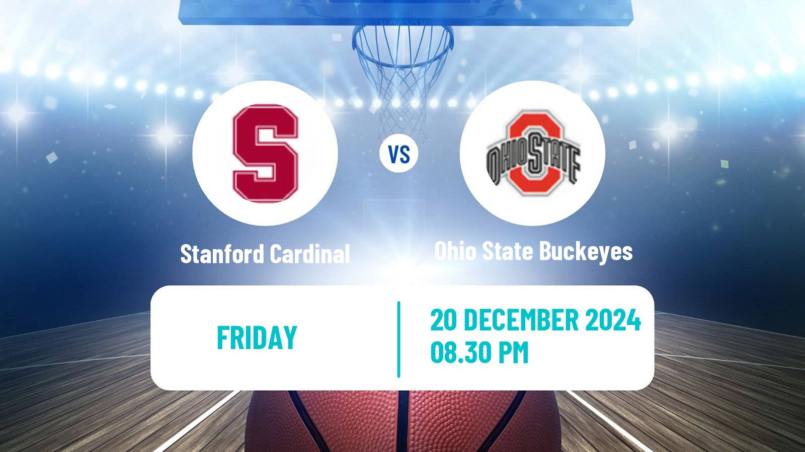 Basketball NCAA College Basketball Women Stanford Cardinal - Ohio State Buckeyes