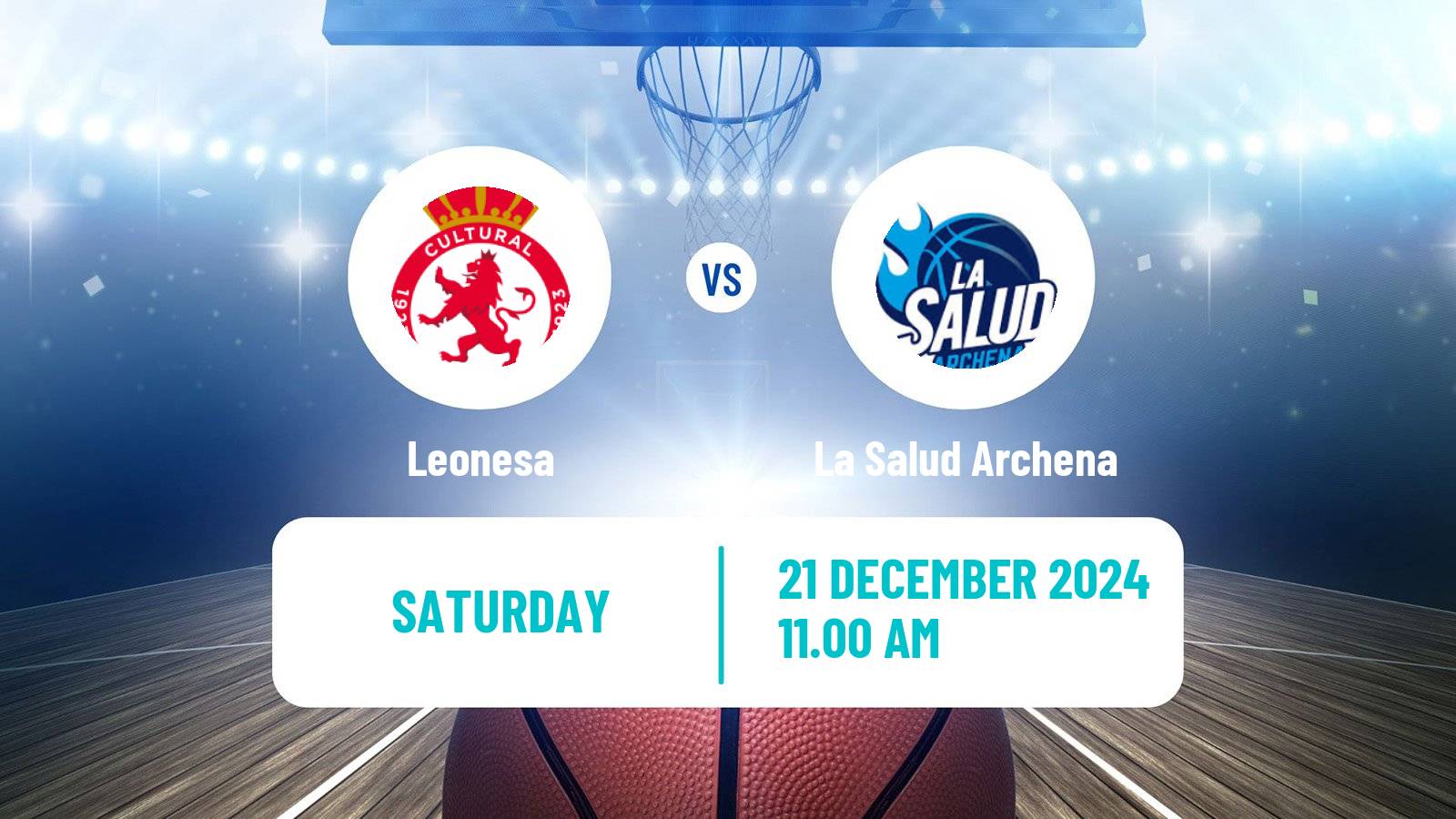 Basketball Spanish LEB Plata Leonesa - La Salud Archena