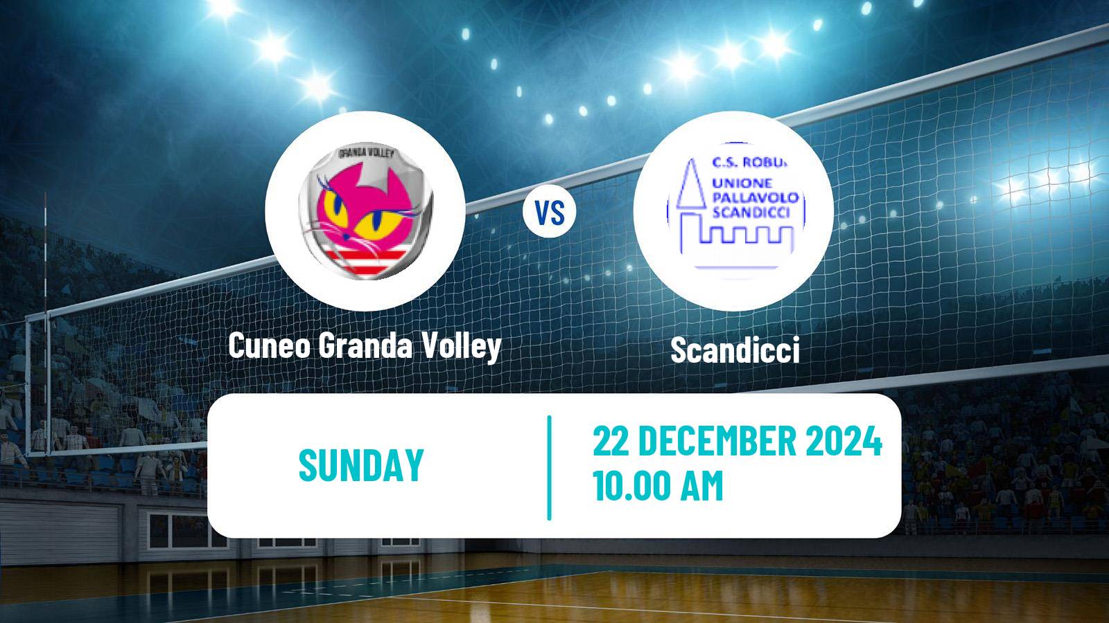 Volleyball Italian Serie A Volleyball Women Cuneo Granda Volley - Scandicci