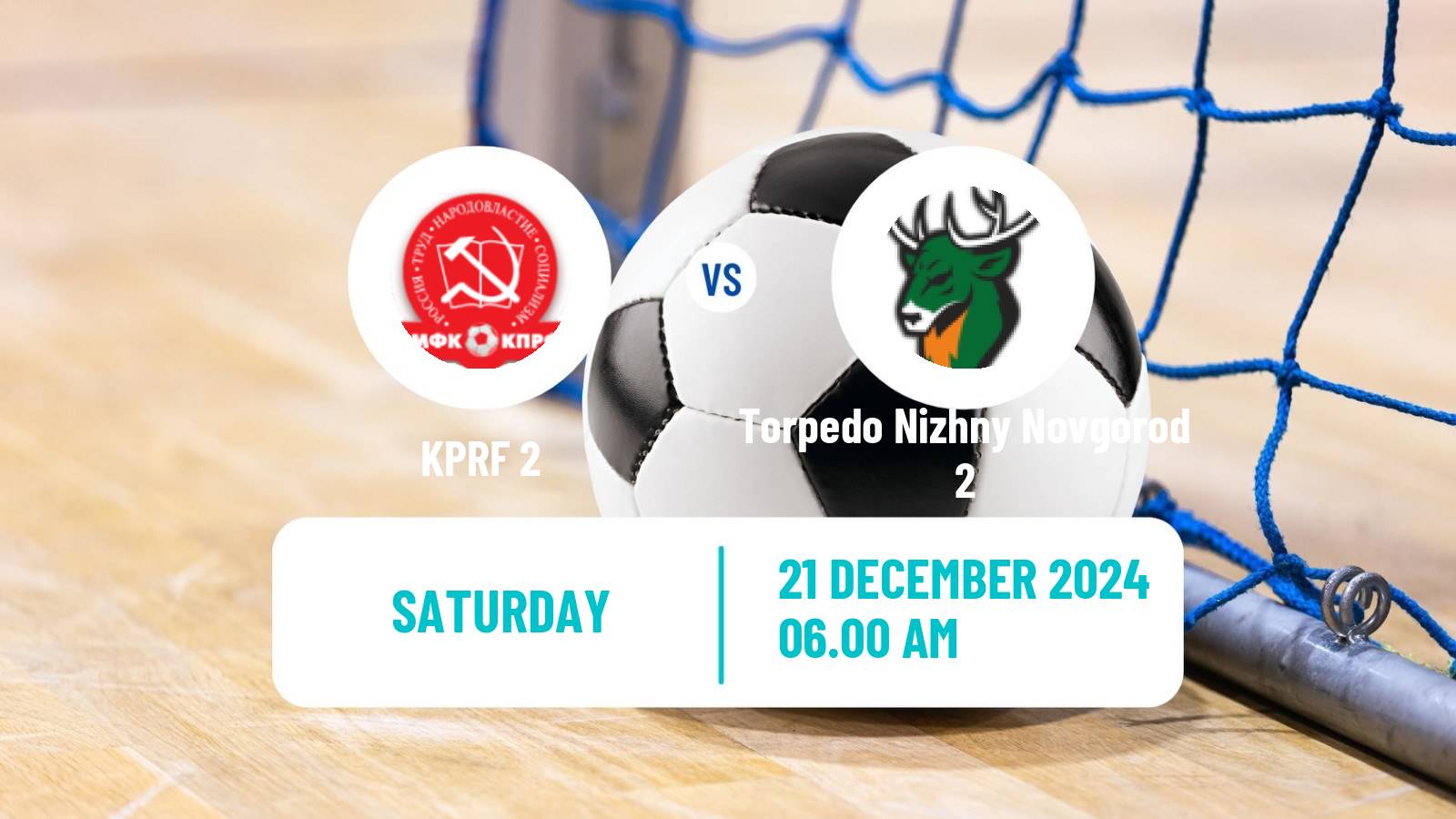 Futsal Russian Second Division Futsal KPRF 2 - Torpedo Nizhny Novgorod 2