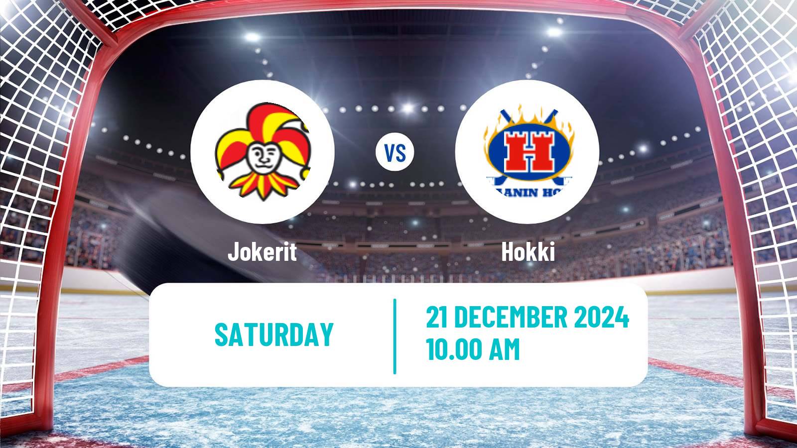 Hockey Finnish Mestis Jokerit - Hokki