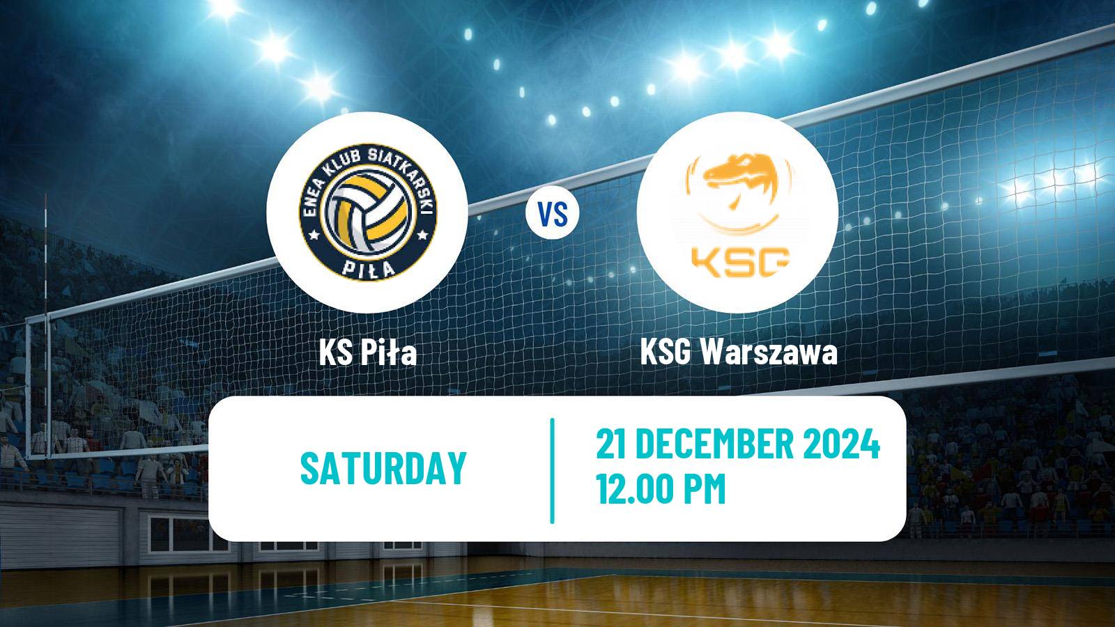 Volleyball Polish I Liga Volleyball Women KS Piła - KSG Warszawa