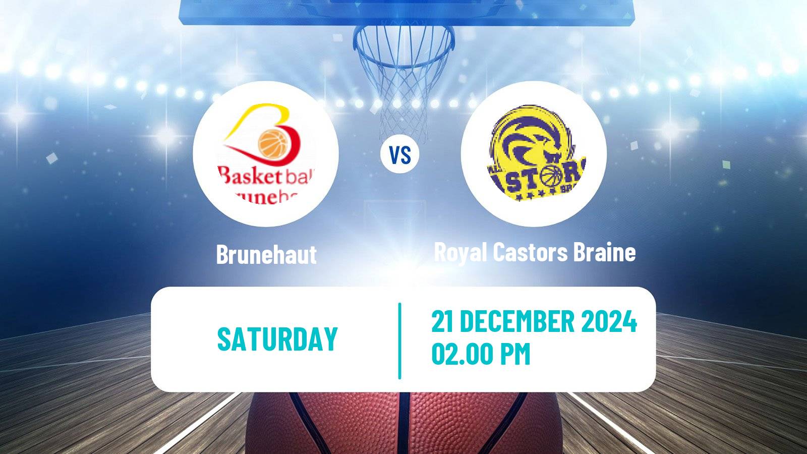 Basketball Belgian Top Division Basketball Women Brunehaut - Royal Castors Braine