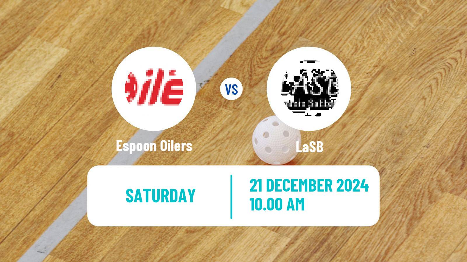 Floorball Finnish F-Liiga Espoon Oilers - LaSB