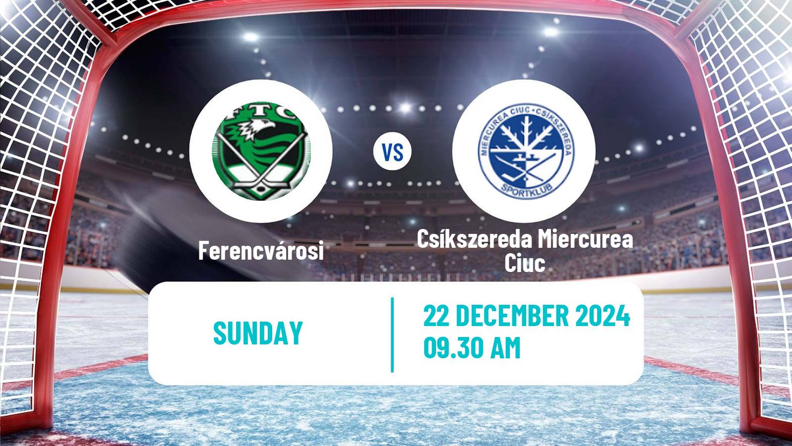 Hockey Hungarian Erste Liga Hockey Ferencvárosi - Csíkszereda Miercurea Ciuc