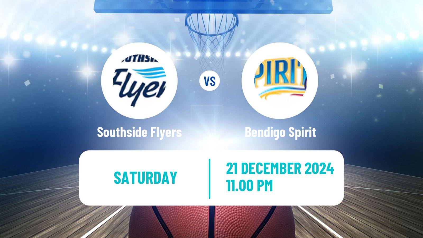 Basketball Australian WNBL Southside Flyers - Bendigo Spirit