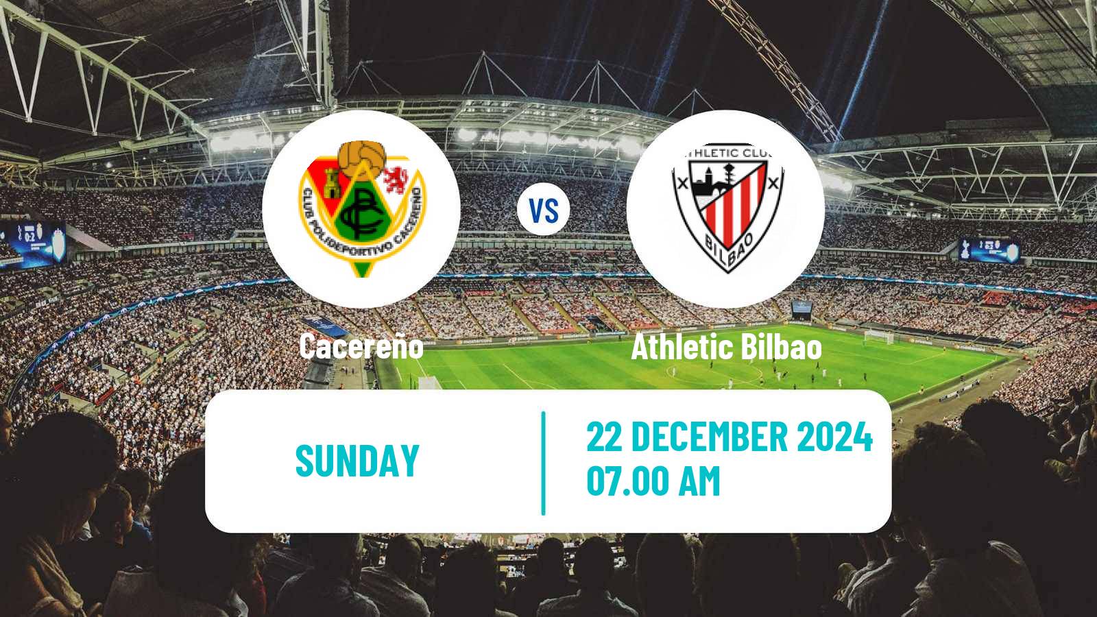 Soccer Spanish Copa De La Reina Cacereño - Athletic Bilbao