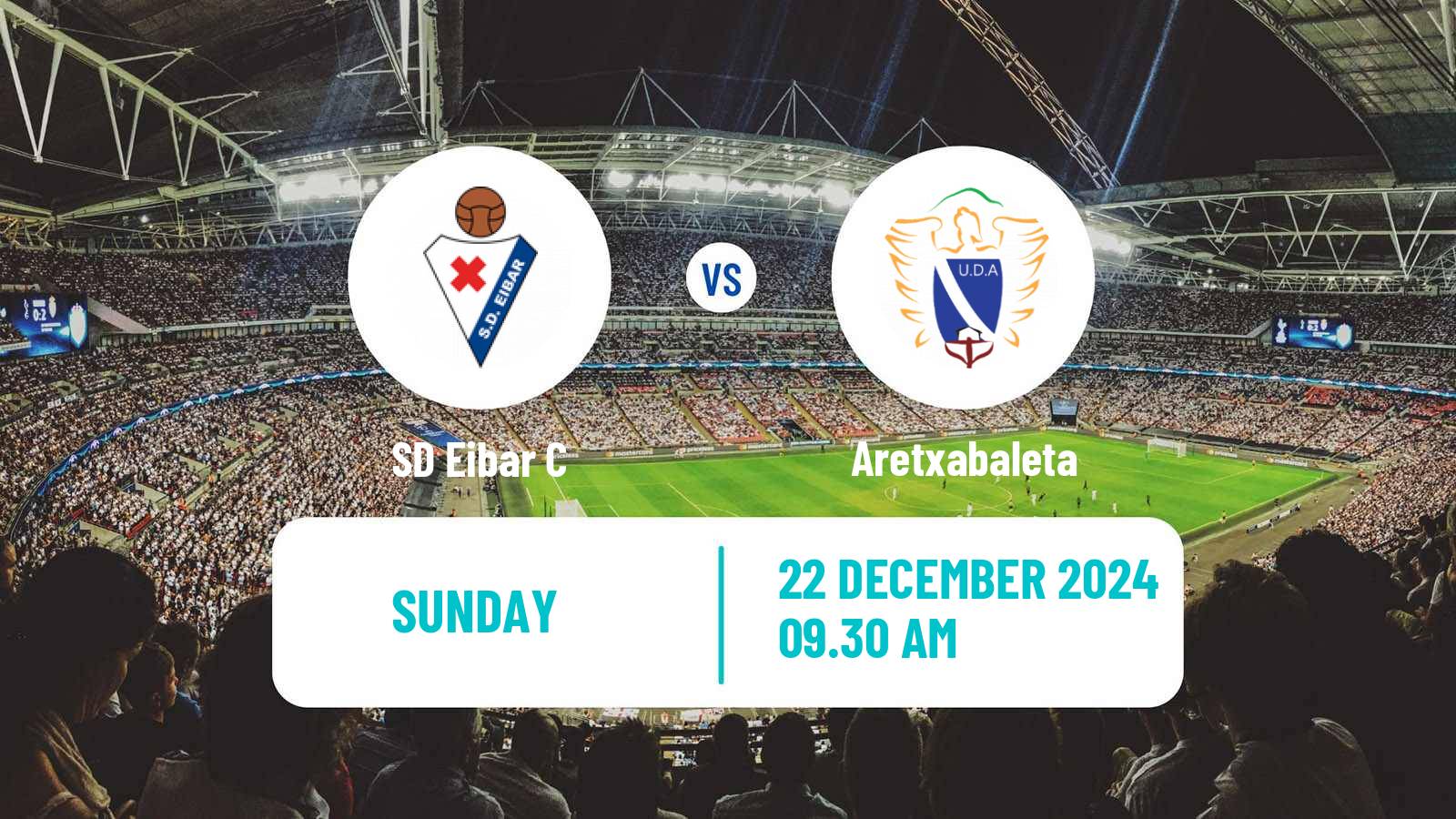 Soccer Spanish Tercera RFEF - Group 4 Eibar C - Aretxabaleta