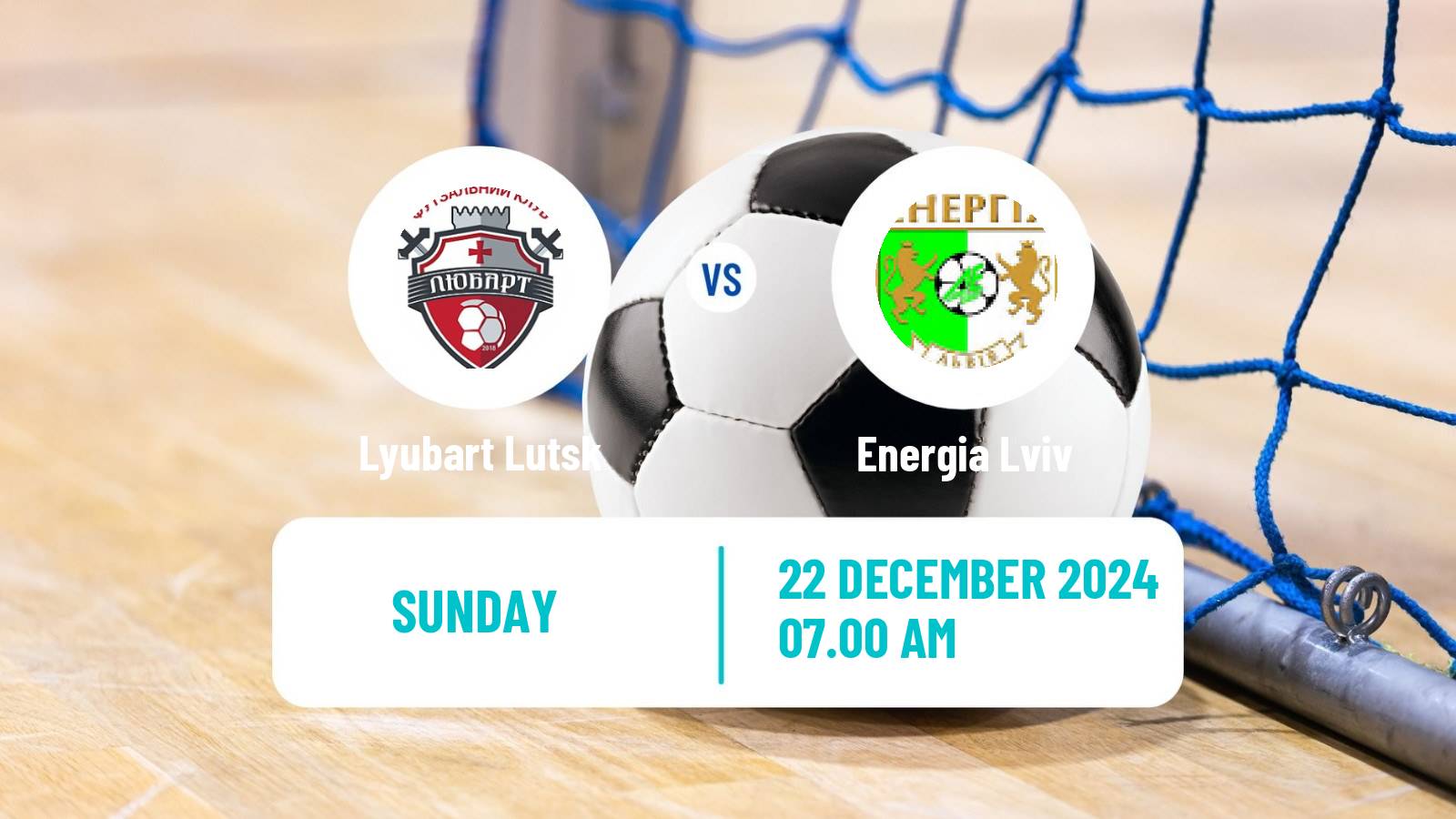 Futsal Ukrainian Extra Liga Futsal Lyubart Lutsk - Energia Lviv