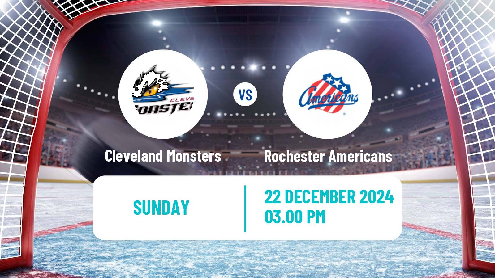 Hockey AHL Cleveland Monsters - Rochester Americans