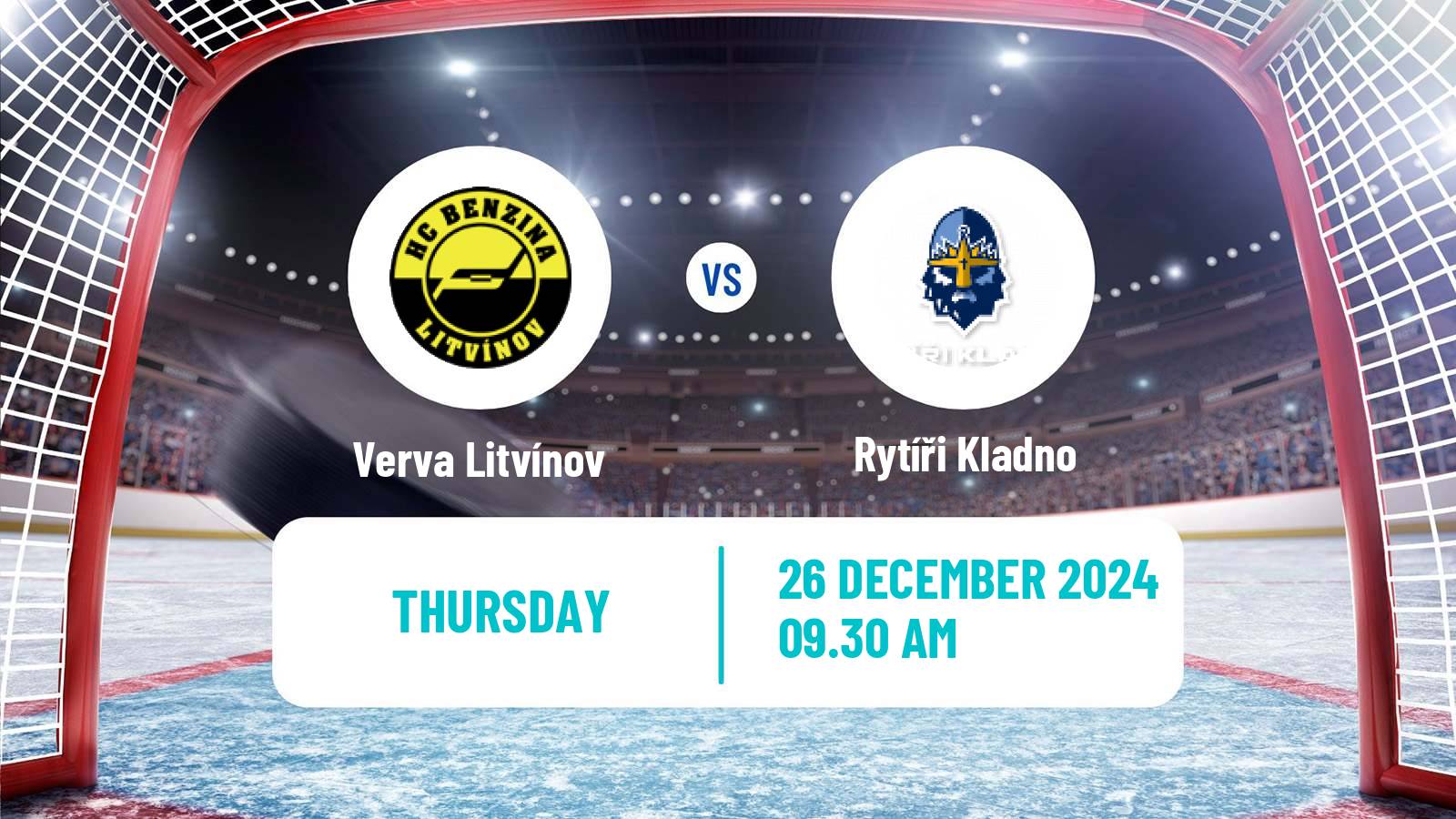 Hockey Czech Extraliga Verva Litvínov - Rytíři Kladno