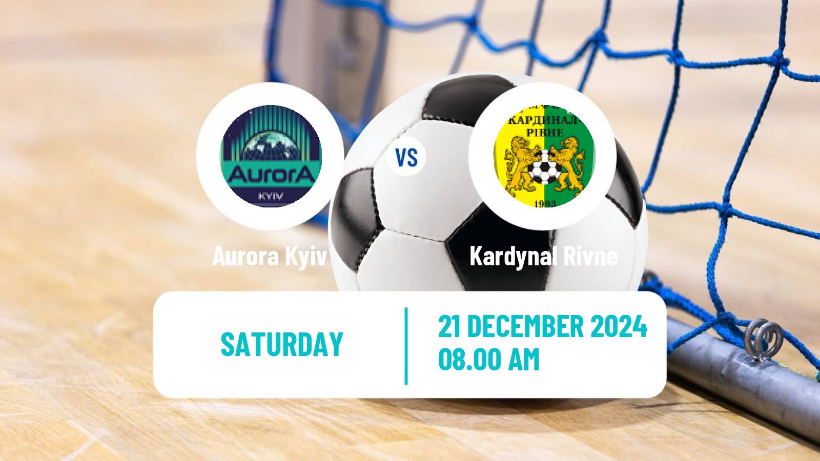 Futsal Ukrainian Extra Liga Futsal Aurora Kyiv - Kardynal Rivne