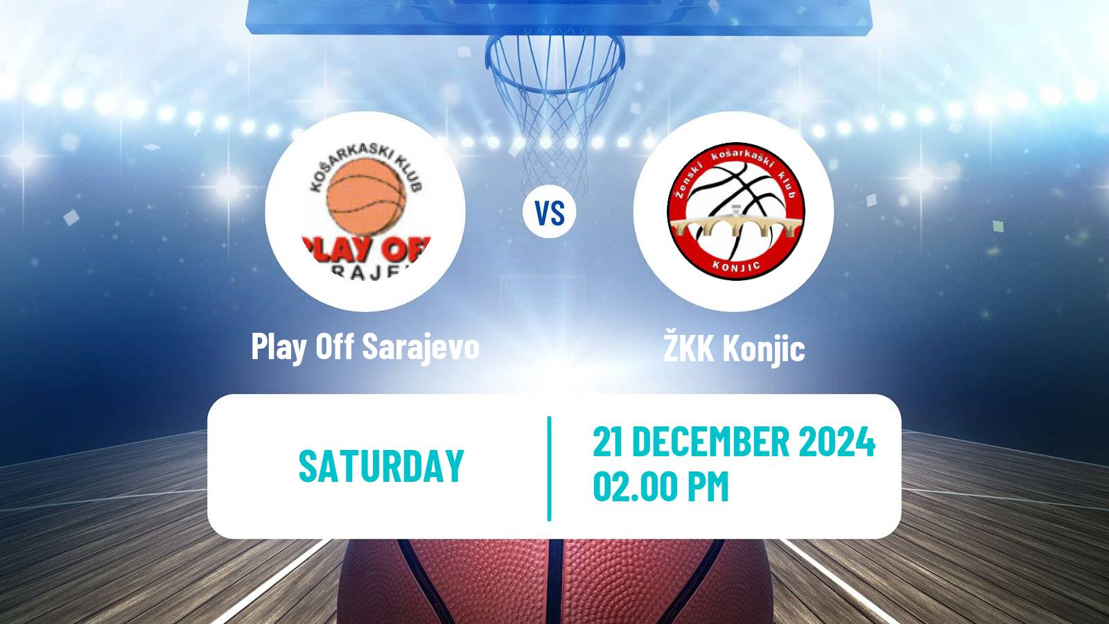 Basketball Bosnian Prvenstvo Basketball Women Play Off Sarajevo - Konjic