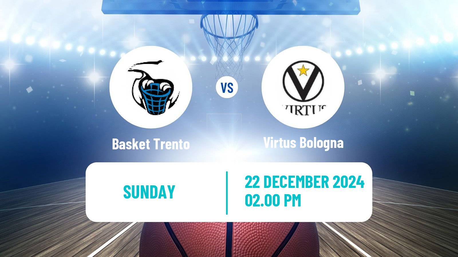 Basketball Italian Lega A Basketball Basket Trento - Virtus Bologna