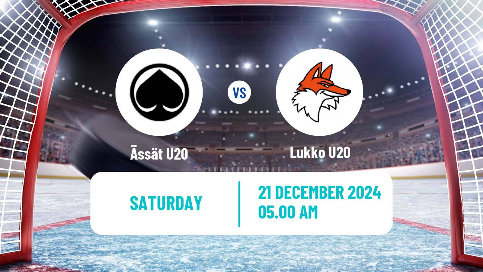 Hockey Finnish SM-sarja U20 Ässät U20 - Lukko U20