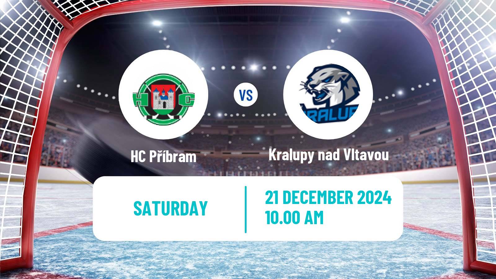 Hockey Czech 2 Liga Hockey West Příbram - Kralupy nad Vltavou