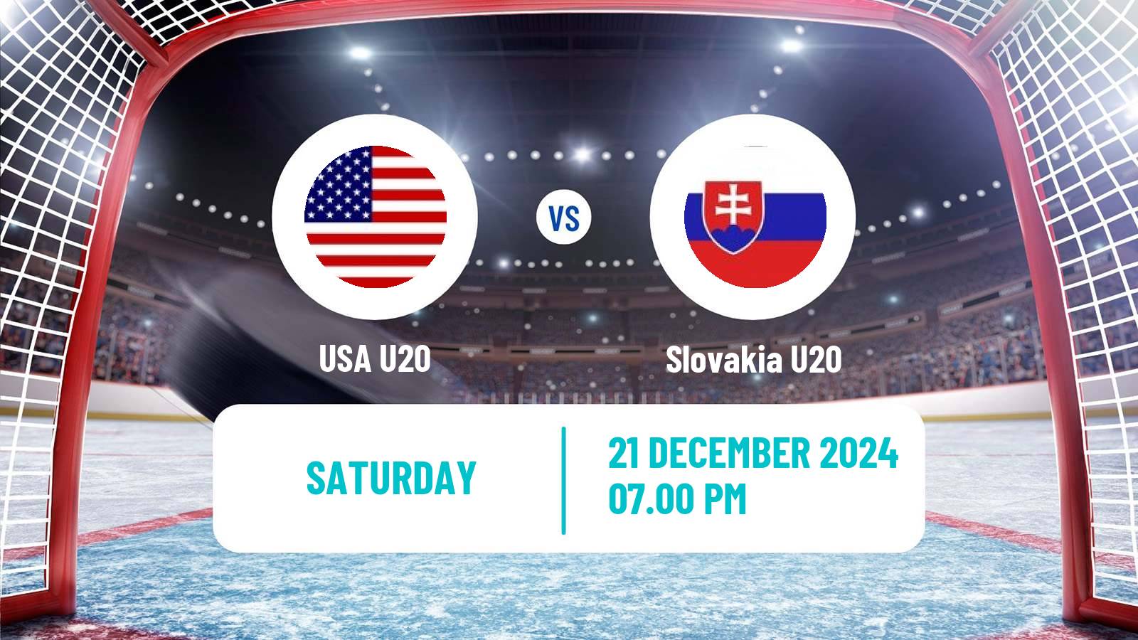 Hockey Friendly International Ice Hockey USA U20 - Slovakia U20