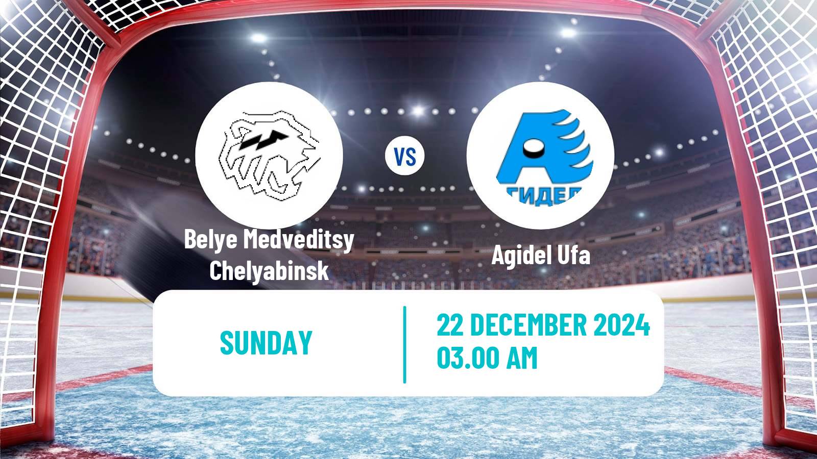 Hockey Russian WHL Belye Medveditsy Chelyabinsk - Agidel Ufa