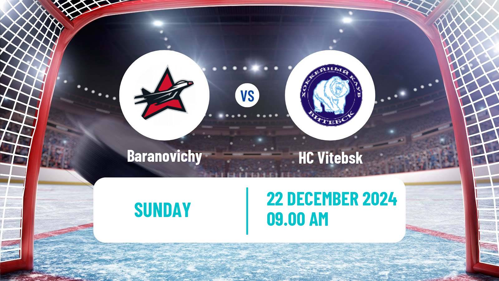 Hockey Belarusian Extraleague Baranovichy - Vitebsk